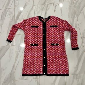 ASOS tweed inspired sweater dress